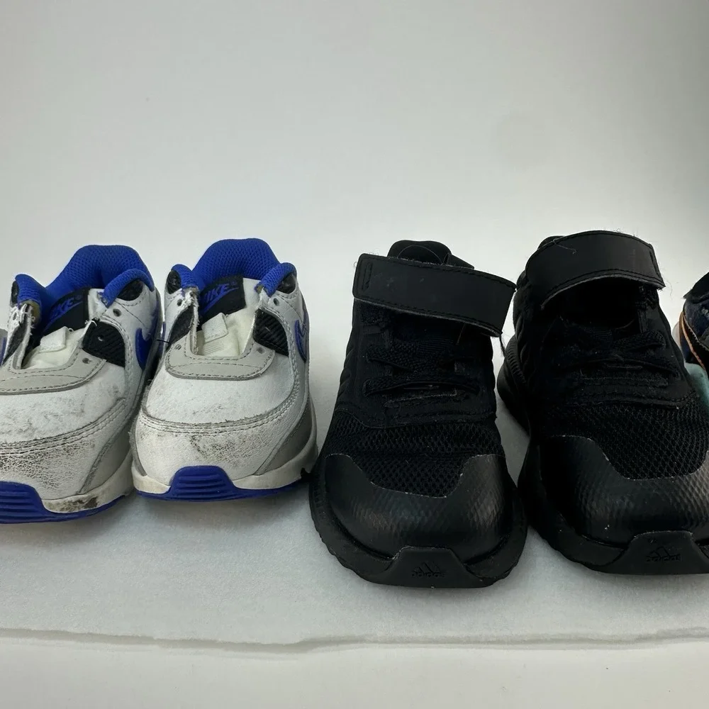 Lot 4 Toddler Shoes Nike Adidas Puma Old Navy Sizes 22 23 23.5 7 Used